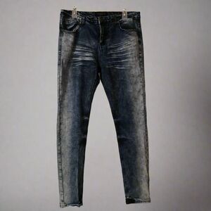 Dark Wash Skinny Jeans for Men